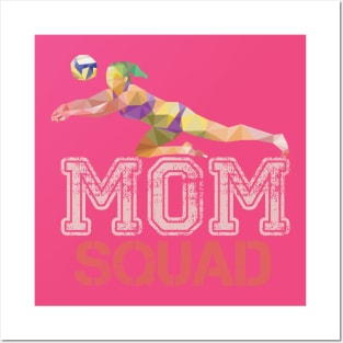 volleyball squad mom Posters and Art